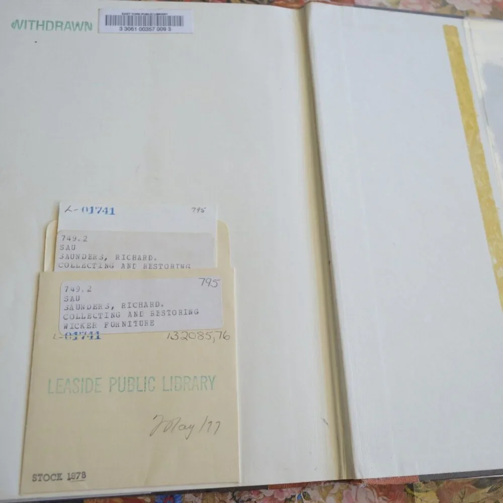 BOOK Collecting & Restoring Wicker Furniture - Picture 7 of 7